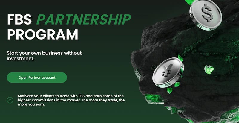 FBS Partnership Program: A Profitable Business Opportunity for Entrepreneurs with No Investment Required